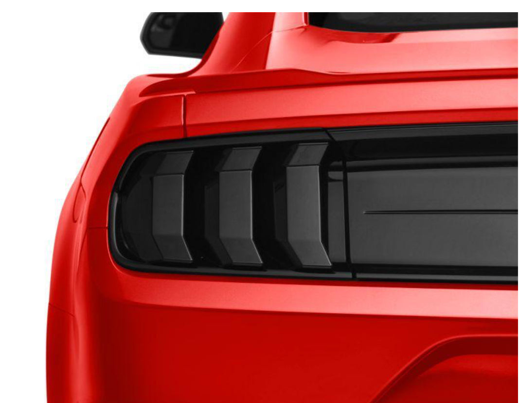 Smoked Tail Light Covers for 2018-2023 Ford Mustang By Tint My Light