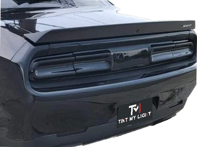Smoked Tail Light Covers for 2015-2023 Dodge Challenger By Tint My Light